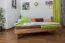 Bett 200 x 200 cm Kernbuche massiv geölt