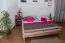 Bett 200 x 200 cm Kernbuche massiv geölt