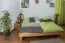 Bett 200 x 200 cm Kernbuche massiv geölt
