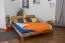 Futonbett / Massivholzbett Wooden Nature 01 Kernbuche geölt - Liegefläche 180 x 200 cm