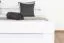 Jugendbett "Easy Premium Line" K6, 200 x 200 cm Buche Vollholz massiv weiß lackiert