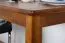 Tisch Kiefer massiv Vollholz Eichefarben Rustikal Junco 233B (eckig) - 75 x 75 cm (B x T)