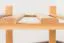 Schuhregal Buche Vollholz massiv Erlefarben Junco 224 - 70 x 58 x 26 cm (H x B x T) 