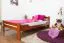 Bett Buche massiv 120 x 200 cm Kirsche