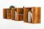 Hängeregal / Wandregal Kiefer massiv Vollholz Eichefarben Rustikal Junco 285 - Abmessungen: 33 x 162 x 20 cm (H x B x T)