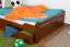 Buche Massivholzbett 140 x 200 cm Kirsche