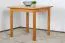 Tisch Kiefer massiv Vollholz Erlefarben Junco 233C (eckig) - 80 x 80 cm