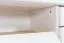 Schuhschrank Kiefer Holz massiv, Farbe: Weiß 62x90x40 cm