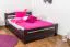 Bett Buche 140 x 200 cm Schokobraun
