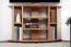 TV-Unterschrank Kiefer massiv Vollholz Erlefarben Junco 208 - Abmessungen: 65 x 65 x 65 cm (H x B x T)