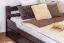 Bett Buche 140 x 200 cm Schokobraun