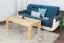 Massivholz Couchtisch Loungetisch Kiefer Natur 50x120x60 cm, Wohnzimmertisch Beistelltisch Clubtisch massiv