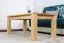 Massivholz Couchtisch Loungetisch Kiefer Natur 50x120x60 cm, Wohnzimmertisch Beistelltisch Clubtisch massiv