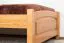 Kinderbett / Jugendbett Kiefer massiv Vollholz Erlefarben 80, inkl. Lattenrost - 100 x 200 cm