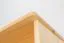 Bücherregal Kiefer massiv Vollholz natur B005 - Abmessung 190 x 40 x 42 cm (H x B x T)