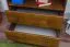 Regal - 80 cm breit, Kiefer Holz-Massiv, Farbe: Eiche