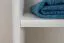 Dielenschrank Kiefer, Farbe: Weiß 190x47x60 cm