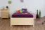 Kinderbett / Jugendbett Kiefer massiv Vollholz natur 78, inkl. Lattenrost - 100 x 200 cm (B x L)
