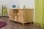 TV-Kommode Massivholz Farbe: Natur 55x118x47 cm