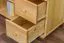 TV-Kommode Massivholz Farbe: Natur 55x118x47 cm