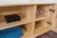 TV-Lowboard Landhausstil Massivholz Farbe: Natur 55x136x47 cm