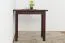 Tisch Kiefer massiv Vollholz Walnussfarben Junco 226A (eckig) - 50 x 80 cm (B x T)