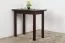 Tisch Kiefer massiv Vollholz Walnussfarben Junco 226A (eckig) - 50 x 80 cm (B x T)