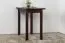 Tisch Kiefer massiv Vollholz Walnussfarben Junco 226A (eckig) - 50 x 80 cm (B x T)