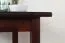 Tisch Kiefer massiv Vollholz Walnussfarben Junco 226A (eckig) - 50 x 80 cm (B x T)