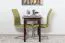 Tisch Kiefer massiv Vollholz Walnussfarben Junco 227D (eckig) - 120 x 60 cm (B x T)