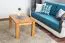 Couchtisch Kiefer massiv Vollholz Erlefarben Junco 484 – Abmessung 90 x 60 x 50 cm (B x T x H)