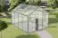 Gewächshaus Chicoree L7, HKP 6 mm, Grundfläche: 6,40 m² - Abmessungen: 290 x 220 cm (L x B)