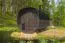 Saunafass Schlafkogel 09 - Abmessungen: 240 x 400 x 248 (B x T x H), Grundfläche: 9,6 m²