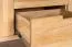 TV-Unterschrank Eiche massiv natur Aurornis 61 - Abmessungen: 84 x 142 x 40 cm (H x B x T)