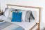 Schlafzimmer Komplett - Set G Lotofaga, 8-teilig, Farbe: Weiß / Walnuss