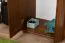 Massivholz-Schrank, Farbe: Eiche 190x80x60 cm