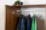 Massivholz-Schrank, Farbe: Eiche 190x80x60 cm