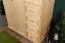 Kleiderschrank Holz natur