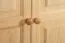 Kleiderschrank Holz natur