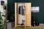 Kleiderschrank Holz natur
