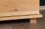 Kommode Kiefer massiv Vollholz natur 002 - Abmessung 80 x 100 x 47 cm (H x B x T)