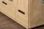 Kleiderschrank / Drehtürenschrank Kiefer massiv Vollholz natur 008 - Abmessung 190 x 133 x 60 cm (H x B x T)