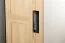 Kleiderschrank / Drehtürenschrank Kiefer massiv Vollholz natur 008 - Abmessung 190 x 133 x 60 cm (H x B x T)