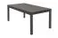 Gartentisch Turin aus Aluminium - Farbe: anthrazit, 2400 / 1800 x 900 x 760 mm, verstellbare Tischfunktion, Tischrahmen aus Aluminium, pflegeleicht