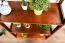 Regal Kiefer massiv Vollholz Nussfarben Junco 54B - 200 x 70 x 30 cm (H x B x T)
