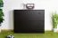 Schuhschrank Cikarang 13, Farbe: Schwarz - Abmessungen: 82 x 100 x 26 cm (H x B x T)