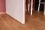 Schreibtisch Cianjur 05, Farbe: Eiche / Weiß - Abmessungen: 77 x 120 x 75 cm (H x B x T)