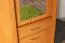Schrank / Garderobe Paseh 04, Farbe: Erle - Abmessungen: 220 x 100 x 40 cm (H x B x T)