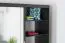 Schiebetürenschrank / Kleiderschrank Bisaurin 6D mit Spiegel, Farbe: Schwarz - Abmessungen: 200 x 250 x 62 cm ( H x B x T)