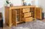 Modernes Wohnzimmer Komplett - Set D Balsa, 6-teilig, gewachst / geölt, Natur Eiche teilmassiv, mit viel Stauraum, gebürstete Oberfläche, Saug- und Wischroboter geeignet